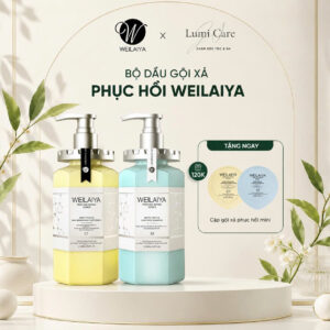 Bộ dầu gội phục hồi đa tầng Nấm Truffle Weilaiya 450ml