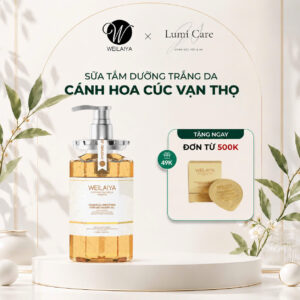 Sữa tắm trắng da cánh hoa cúc Calendula Weilaiya 450ml