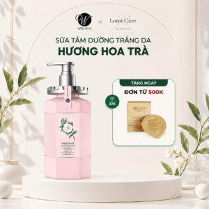 Sữa tắm trắng da hoa trà Weilaiya